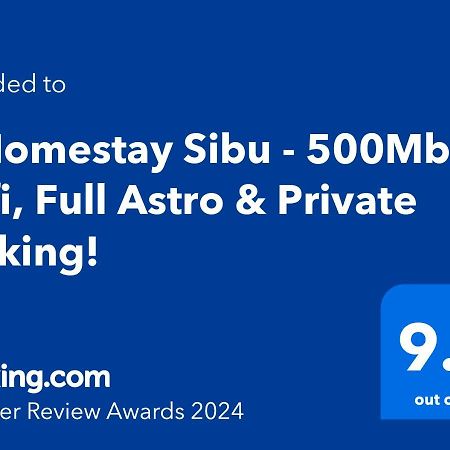 H Homestay Sibu - 500Mbps Wifi, Full Astro & Private Parking! Екстериор снимка